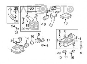 Honda Civic 06-11 Air Duct