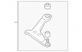 Lower control arm front left Mitsubishi Outlander Sport ASX 10-17
