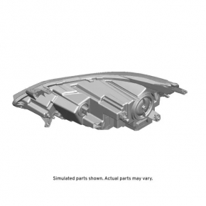 Headlight front right complete Chevrolet Equinox 18-21 xenon, sand