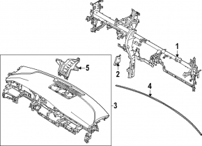Reinforced under-torpedo pipe Hyundai Tucson 25-26 1.6T HEV