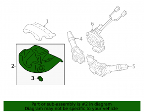 Steering column frame Hyundai Sonata 11-15