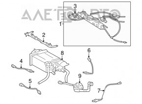 Lambda probe front first Lexus ES300 ES330