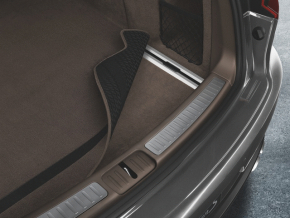 Trunk mat (fabric) Porsche Macan 15-23 black