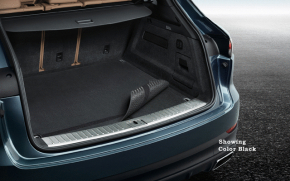 Trunk carpet (fabric) Porsche Cayenne 19-22 brown