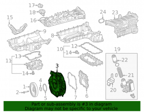 Electric motor housing automatic transmission Mercedes W167 GLE 450 20-23