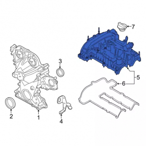 Valve cover Ford Ecosport 18-21 1.0T