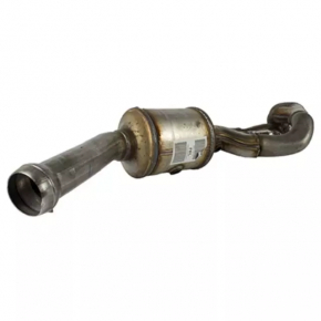 Left exhaust manifold with catalytic converter Ford Mustang mk6 15-17 5.0
