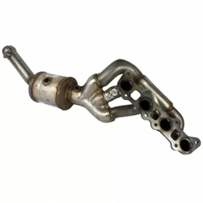 Left exhaust manifold with catalytic converter Ford Mustang mk6 15-17 5.0