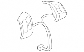 Steering Wheel Controls Mazda6 03-08