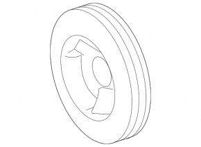 Crankshaft Pulley Ford Explorer 16-19 3.5 T35PDED