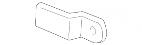 Air conditioning radiator condenser mount upper left Jaguar F-Pace X761 17-