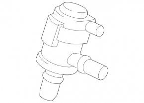 Fuel Evaporative Canister Valve BMW 5 G30 18- 530e Hybrid