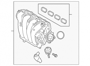 Intake manifold Hyundai Tucson 19-21 2.0