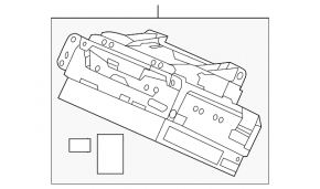 CD-changer, Radio, Tape recorder Honda Accord 16-17