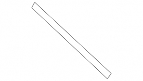 Front right hood seal for Audi E-Tron 19-23