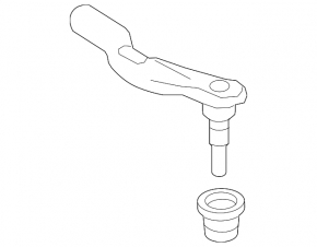 Steering tip right Honda CRV 17-19 CTR