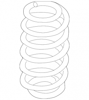 Rear left spring Hyundai Ioniq 19-22 HEV
