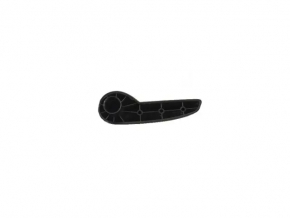 Jeep Compass 17-25 passenger seat back lever, black