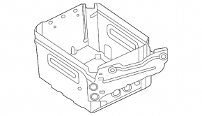 Battery Bracket for BMW X7 G07 21-25 3.0T MHEV 48V