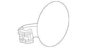 Fuel filler flap Kia Sorento 16-20