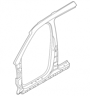 Left center pillar for Kia Sorento 2021-2025