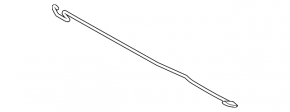 Left trunk lid hinge torsion bar for Hyundai Elantra AD 19-20