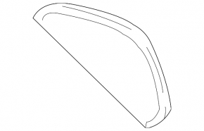 Right mirror element for Toyota Rav4 06-08