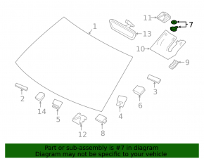 Rain sensor Hyundai Kona 18-23