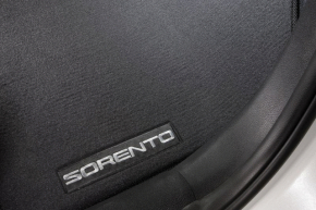 Kia Sorento 2016-20 black floor mat, second row