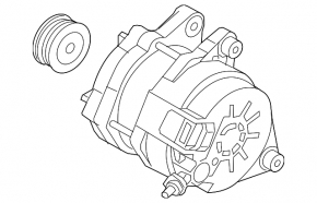 Generator Mazda 3 14-16 BM prerest