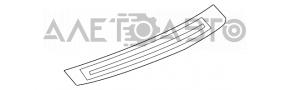 Outer rear right door sill trim for Mercedes X164 GL, beige