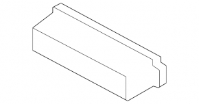 Right underhood relay block cover Nissan Pathfinder 13-20