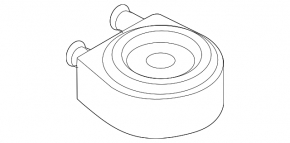 Engine oil cooler for Kia Sportage 17-19
