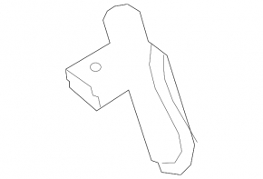 Squeegee hood hinge right Volvo V90 17-22 usa