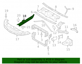 Right TV cover for BMW 7 G11 G12 21-22 rest