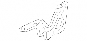 Hood hinge left Toyota Rav4 19- FPS