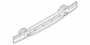 Subaru Legacy 15-19 rear bumper reinforcement