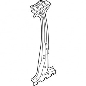 Body pillar central right Ford Escape MK3 13-19 sawed off