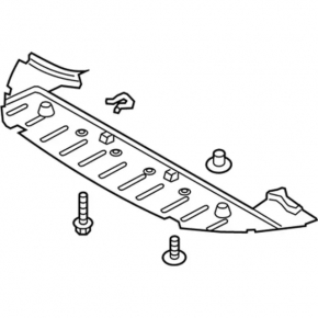 Lincoln MKZ 13-16 Front Bumper Guard