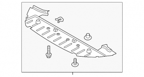 Lincoln MKZ 13-16 Front Bumper Guard