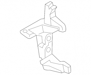 Lincoln MKX Rear Left Door Glass Guide