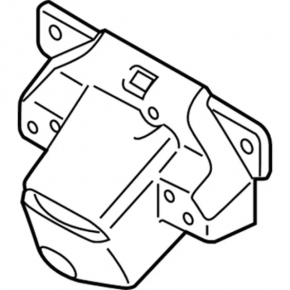 Ford Explorer 18-19 front camera bracket, front