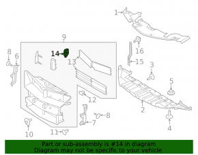 19-19 Lincoln MKC blind actuator motor