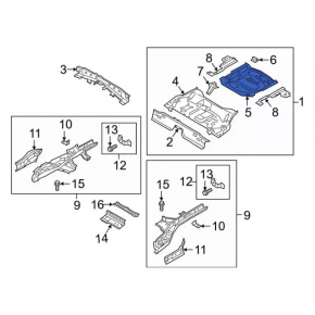 Lincoln Corsair 20-25 Black Trunk Tray
