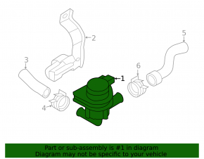 Additional cooling pump for the Audi A7 12-15