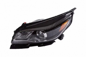 Headlight front left complete Chevrolet Malibu 13-15 xenon black
