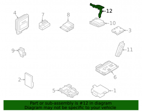 Audi A6 C8 19-25 MHEV 48V Inverter Bracket