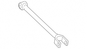 Lower rear left front control arm Infiniti Q50 14-20