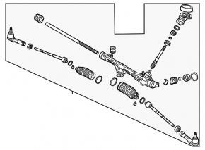Steering rack Kia Niro 23- HEV