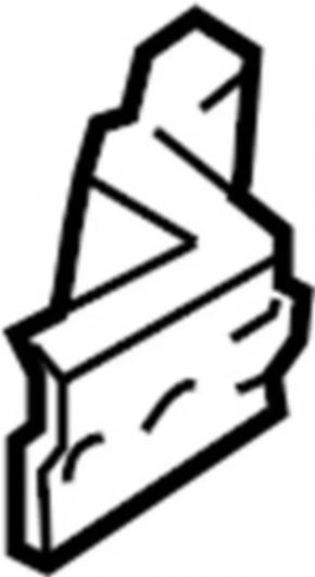 Upper front right door hinge for Infiniti FX35 FX45 03-08